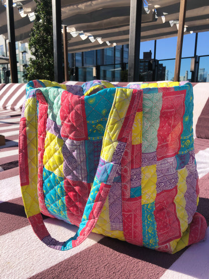 The Amalfi Patchwork Tote