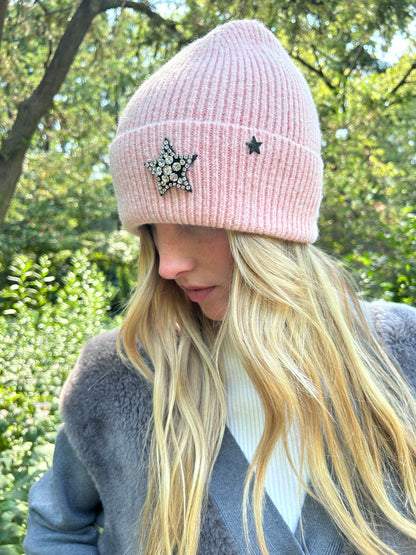 The Blush Moonlight Knit Hat