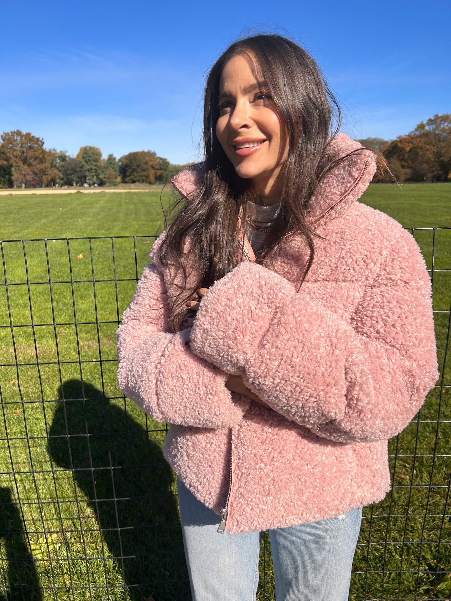 The Missy Down Puffer Jacket Pink