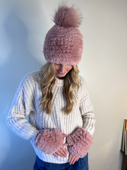 The Superfluff Hat- Blush