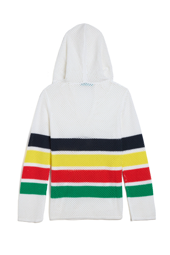 Grenada Knit Striped Hoodie