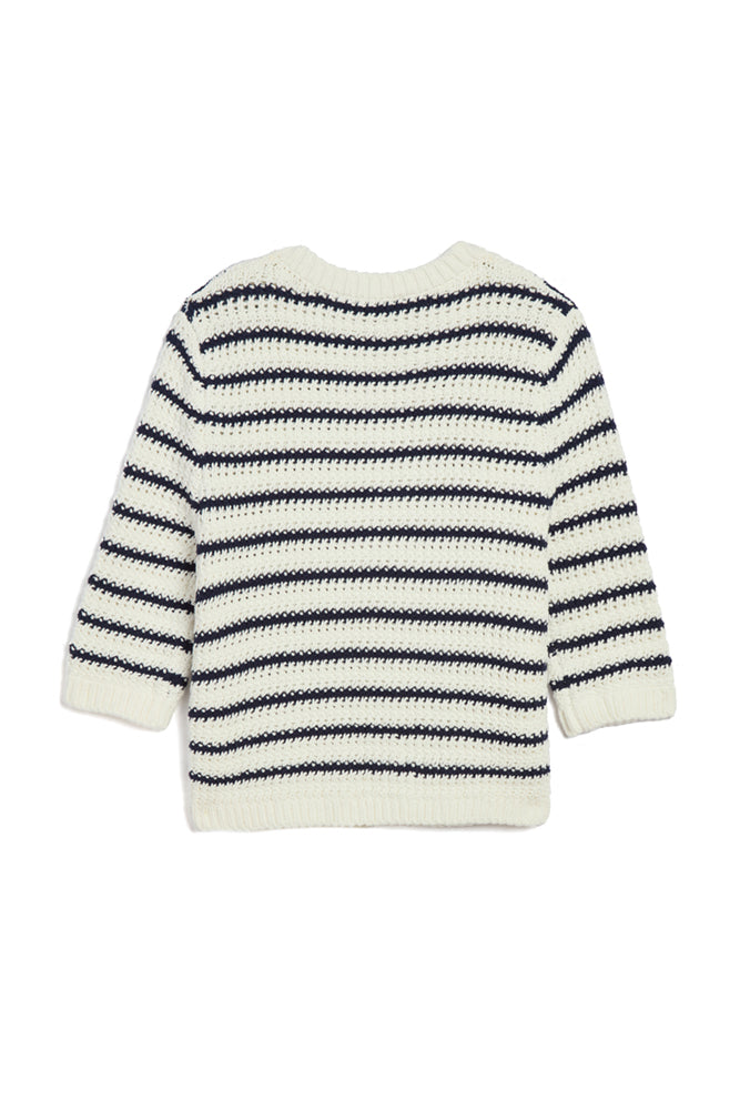 Marina Knit Striped Cardigan