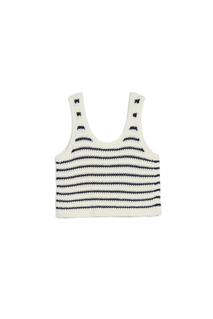 Marina Knit Striped Tank