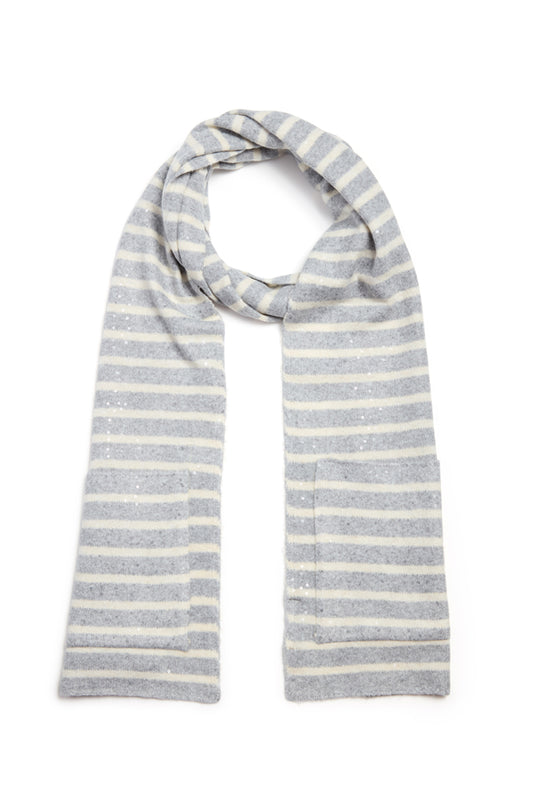 The Heavenly Scarf-Grey