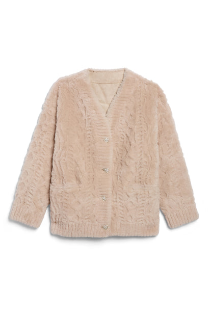 The Cortina Cardi Coat -Palomino