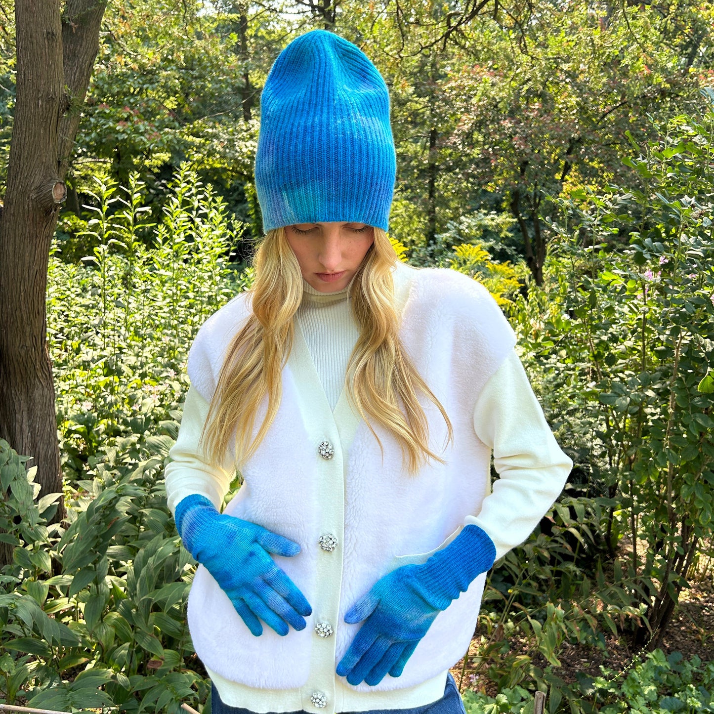 The Blue Courchevel Beanie