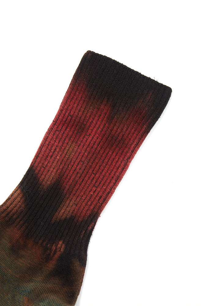 The Courchevel Black Multi Socks