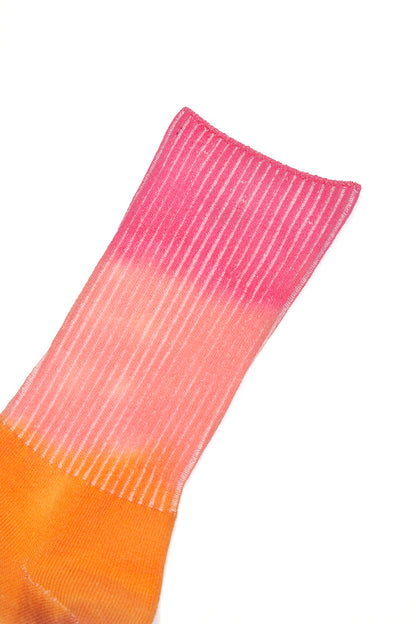 The Courchevel Pink Multi Socks