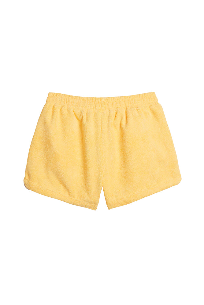 P.A.R.O.S.H. Cabare pleat-detail shorts - Yellow