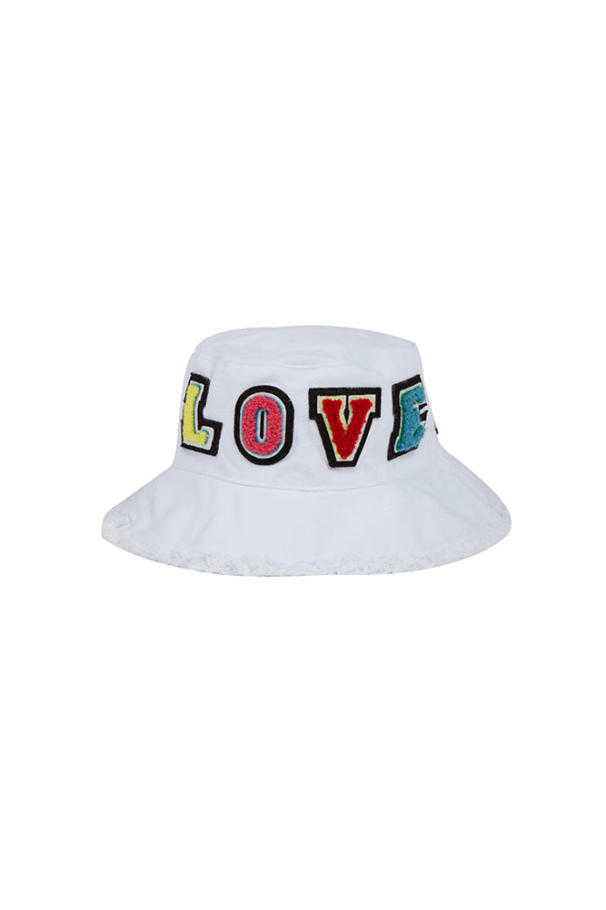 The Saint Barths Bucket Hat - White