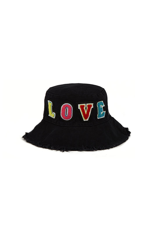 The Saint Barths Bucket Hat - Black