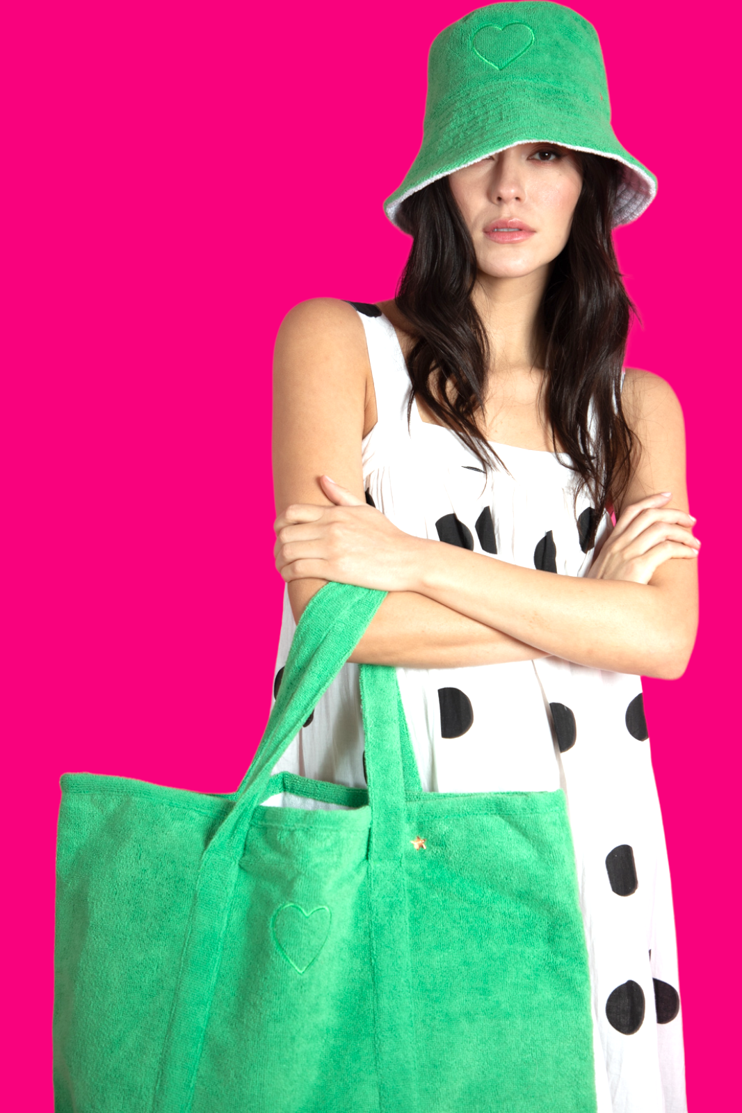 The Mykonos Tote - Green